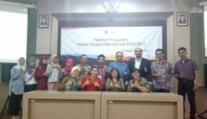Pengurus dan Staff KUI UMSU Mengikuti Pelatihan Penguatan Kantor Urusan Internasional Yang di Laksanakan Oleh KUI ITS
