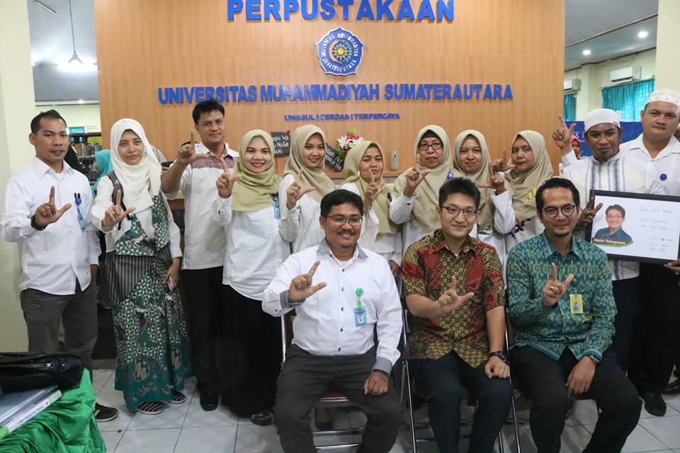 “Japan Corner” Perpustakaan UMSU Diresmikan
