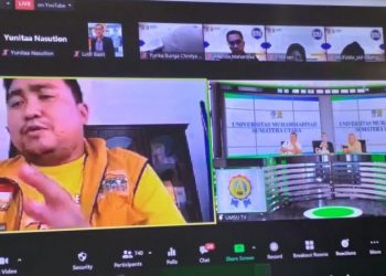 Bupati Labura paparkan Bung Desa di FISIP UMSU Bicara